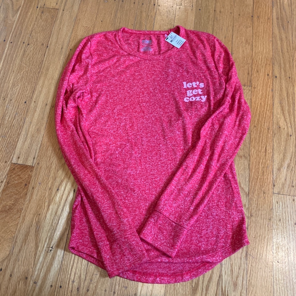 PINK “let’s get cozy” lounge long sleeve